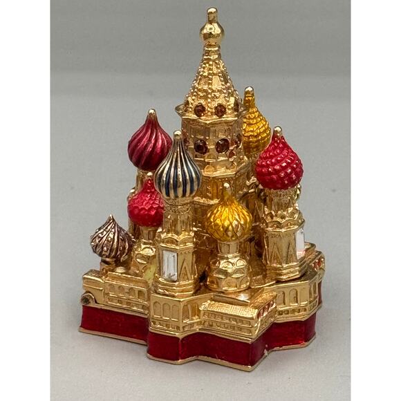 Estee Lauder 2008 Solid Perfume Castle Compact EMPTY - Picture 4 of 8